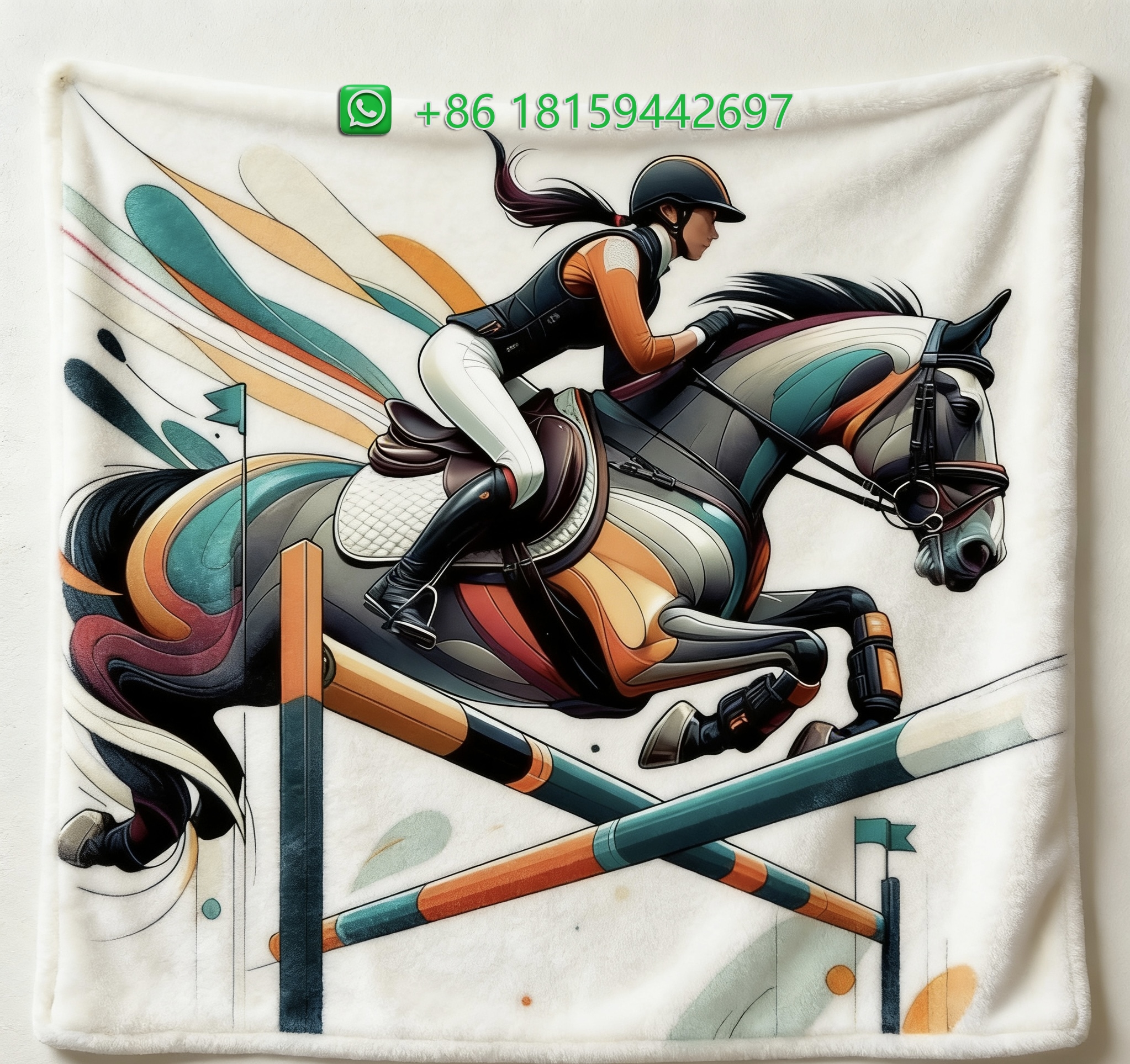 Hermes Throw Blankets